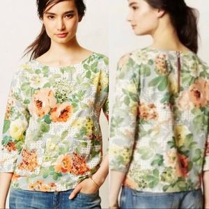 HD in Paris floral blouse